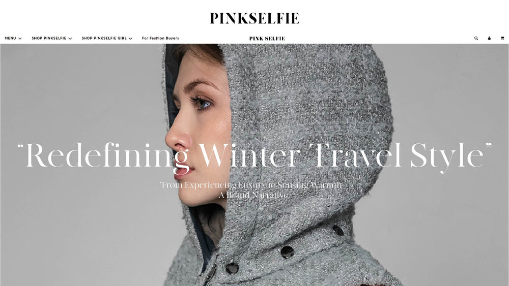 PINKSELFIE｜Redefining Winter Travel Style: From Experiencing Luxury to Sensing Warmth — A Brand Narrative