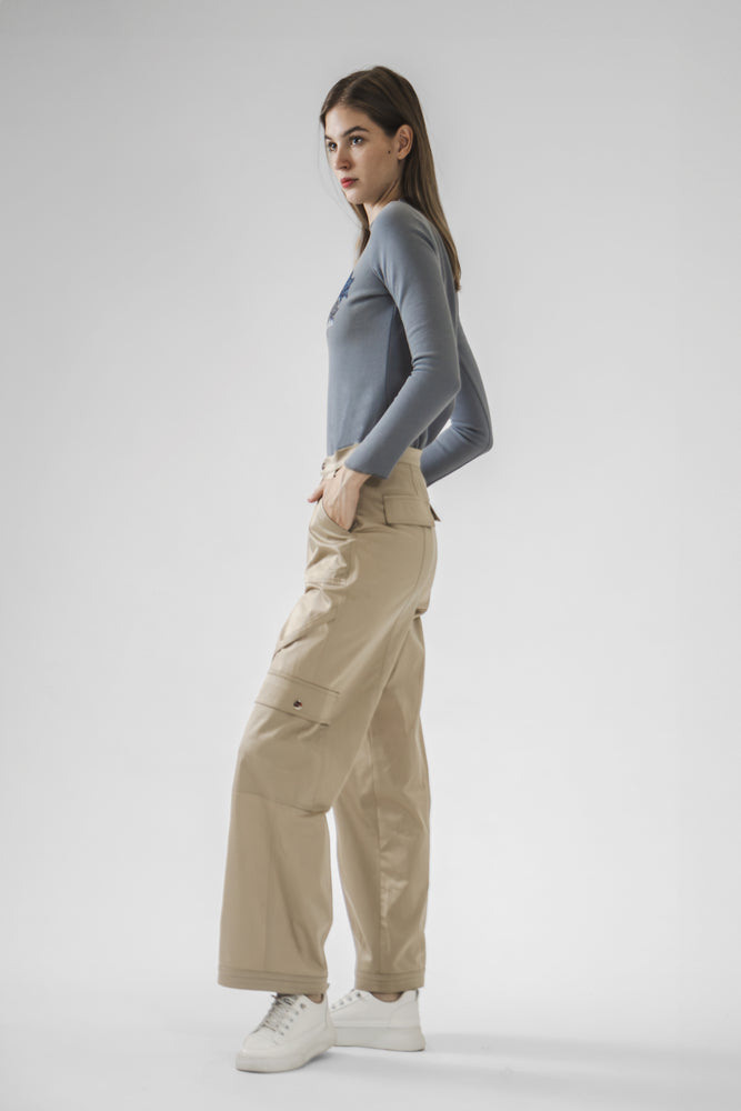 KHAKI/BLUE WORK PANTS DESIGN