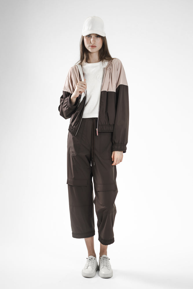 
                  
                    BROWN/PINK TRENCH CASUAL PANTS
                  
                