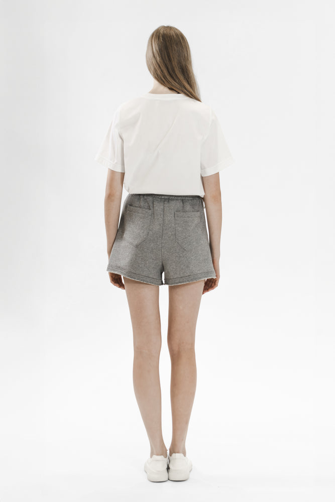 
                  
                    ASH GRAY CASUAL COTTON SHORTS
                  
                