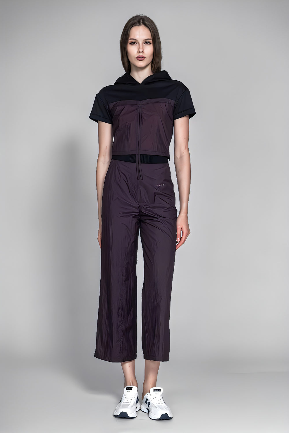 CURVED PANEL CASUAL PANTS