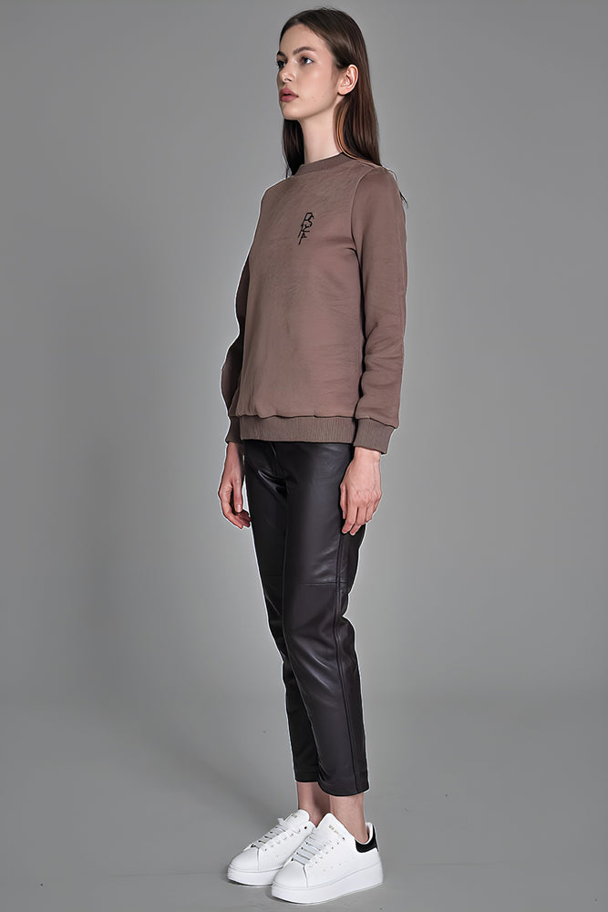 
                  
                    BLUE/BROWN PRINTED SWEATSHIRT
                  
                