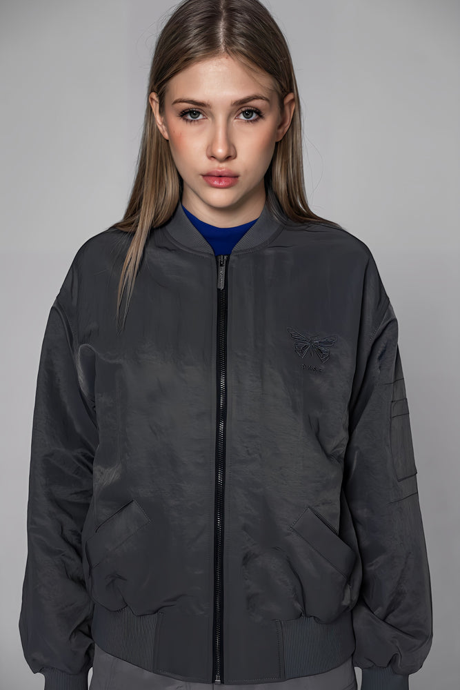 
                  
                    RED/GRAY TRENCH COAT BUTTERFLY-FLIGHT JACKET
                  
                
