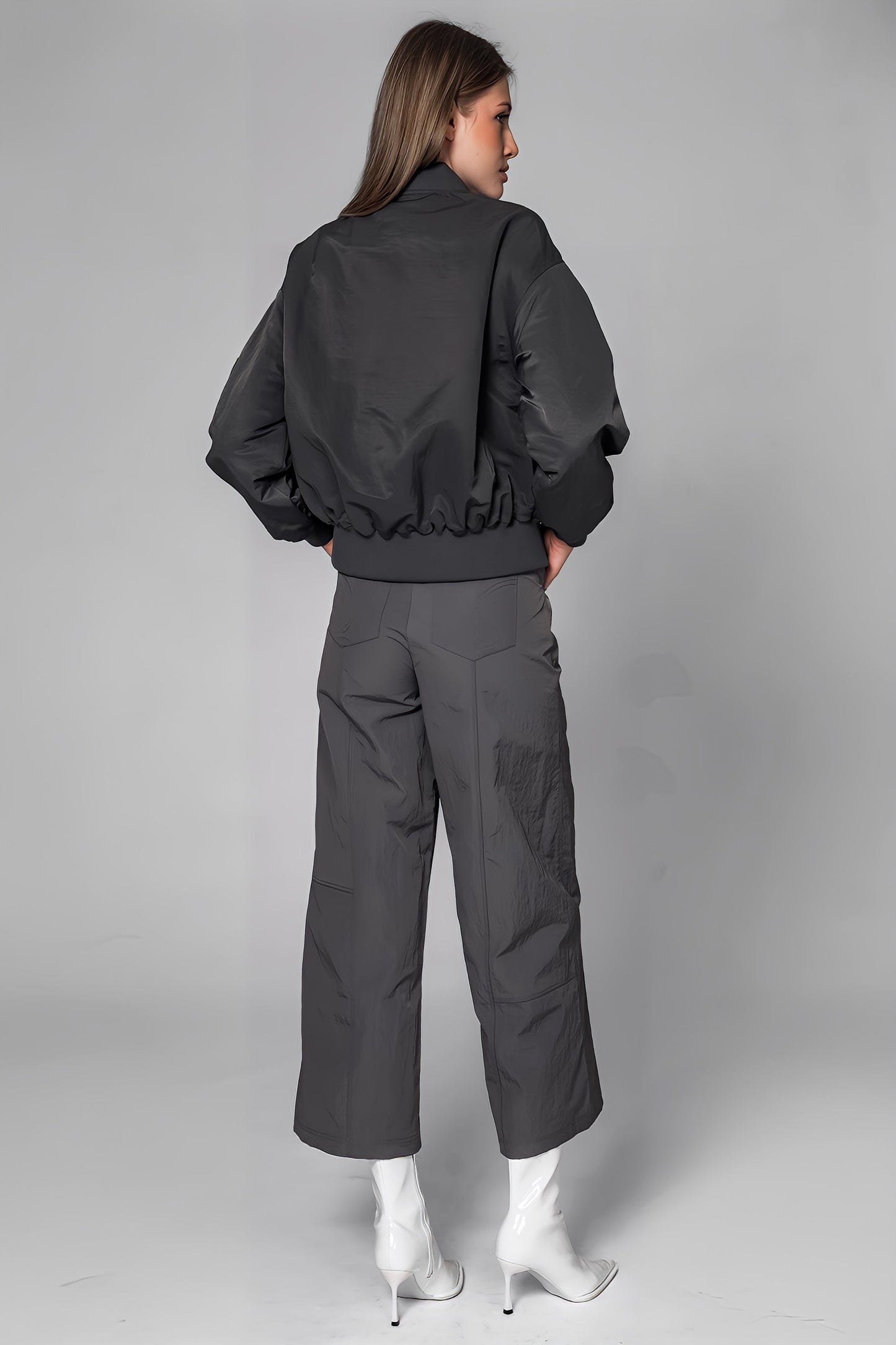 
                  
                    RED/GRAY TRENCH COAT BUTTERFLY-FLIGHT JACKET
                  
                