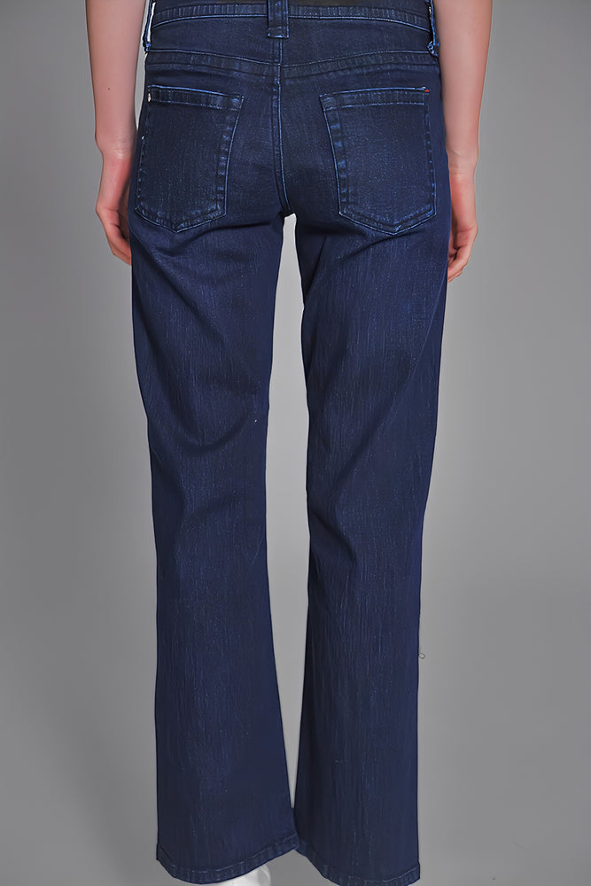 
                  
                    STRAIGHT-LEG RAW DENIM JEANS
                  
                