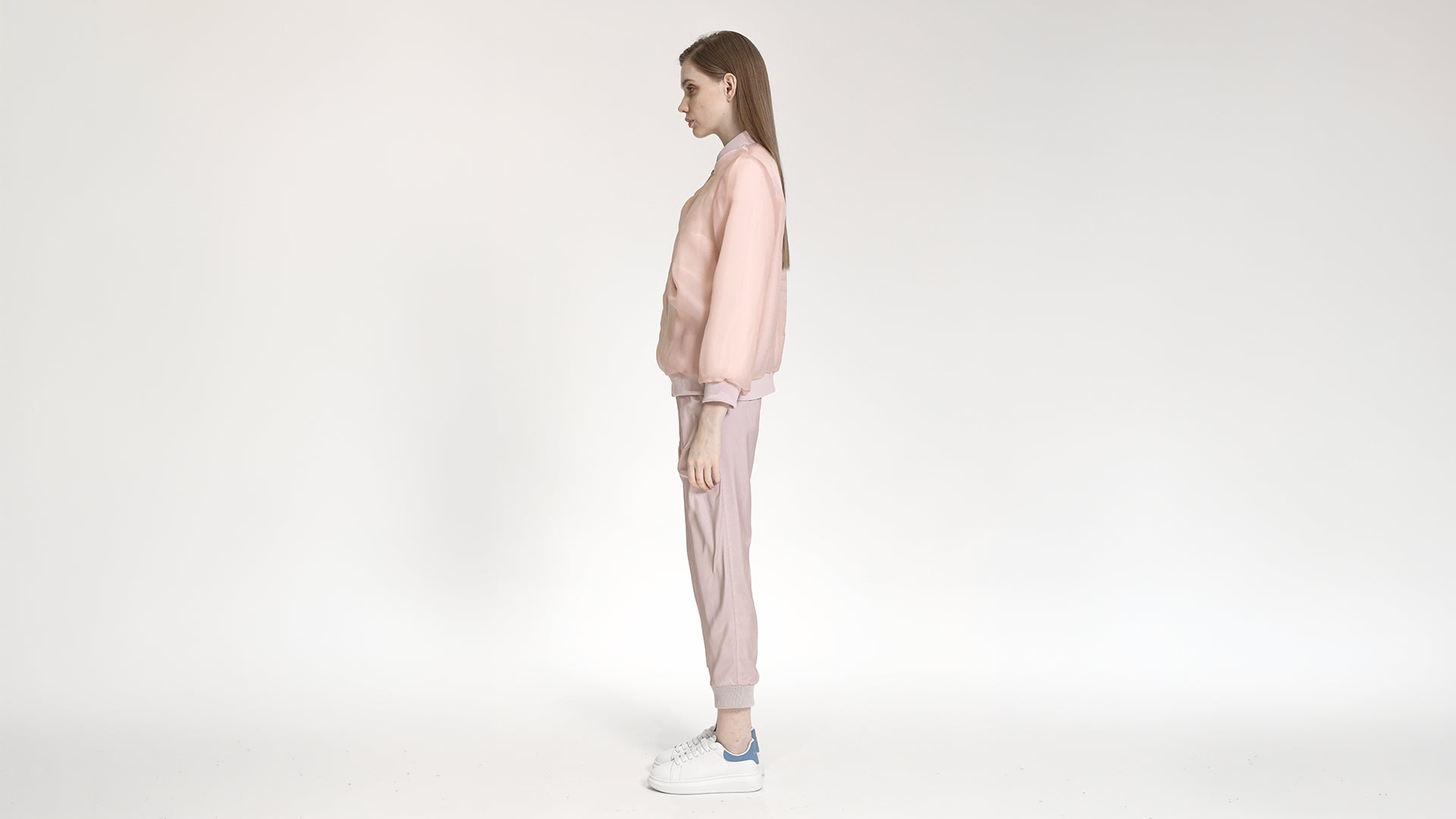 SHEER BOMBER JACKET