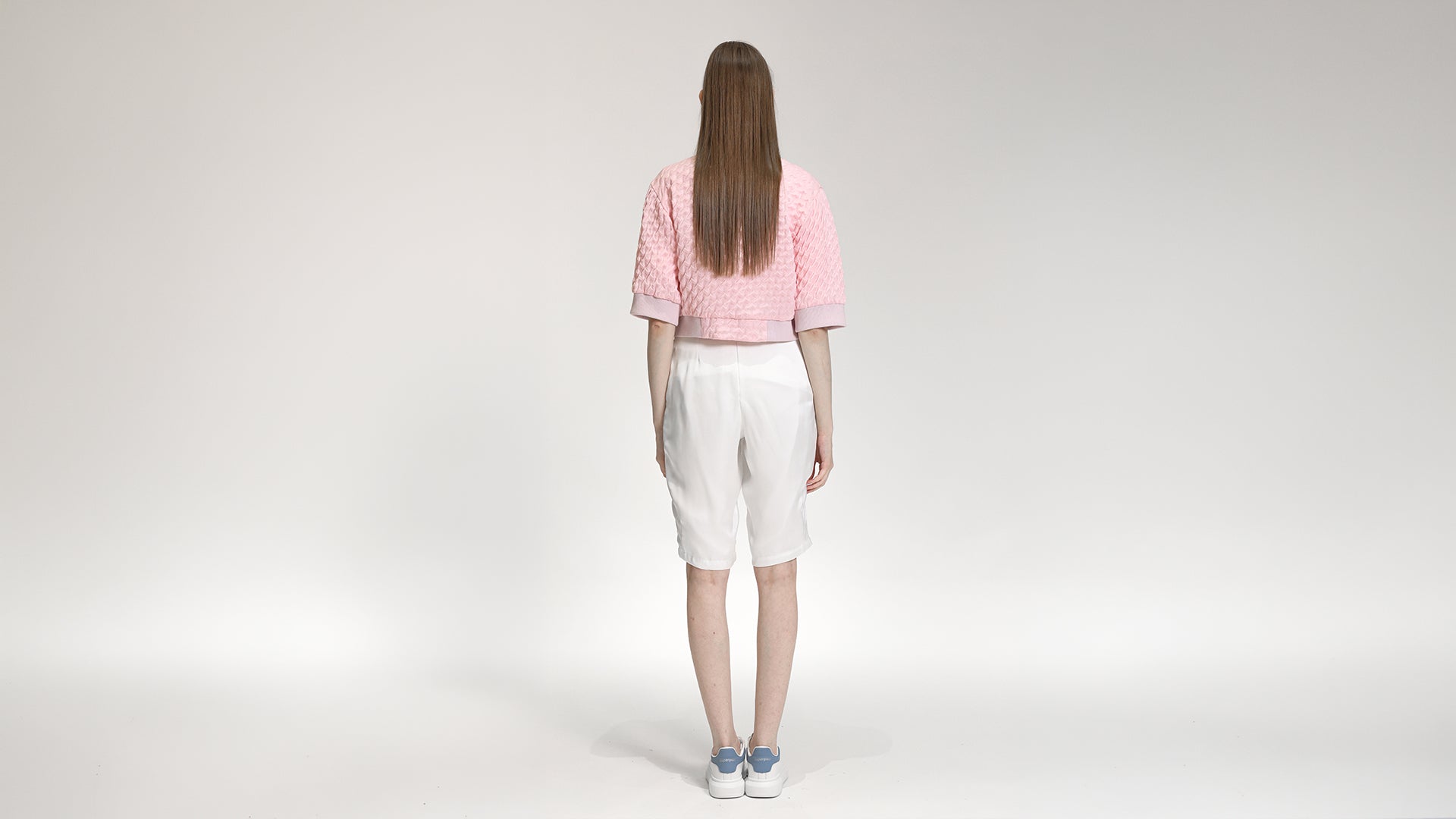 ELEGANT WHITE TAILORED WIDE-LEG PANTS
