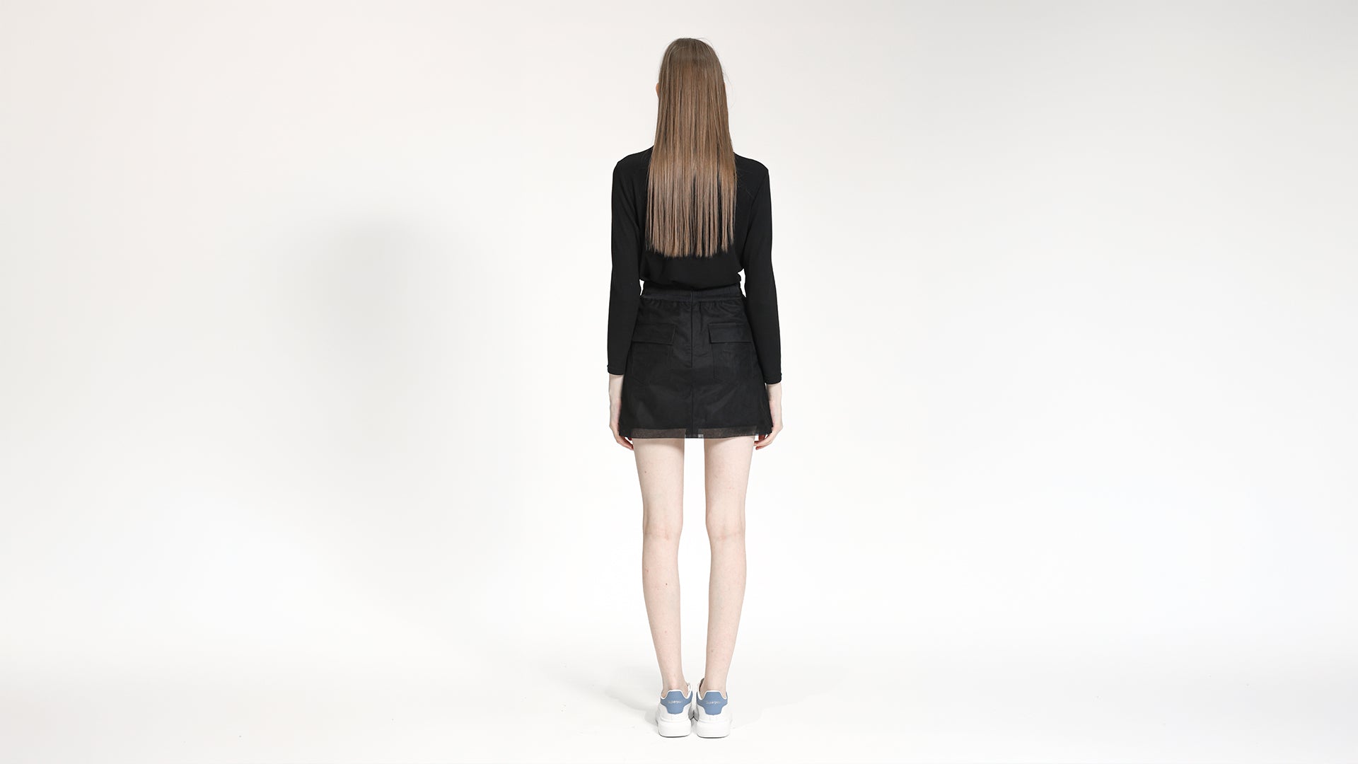 SHEER CARGO MINI SKIRT