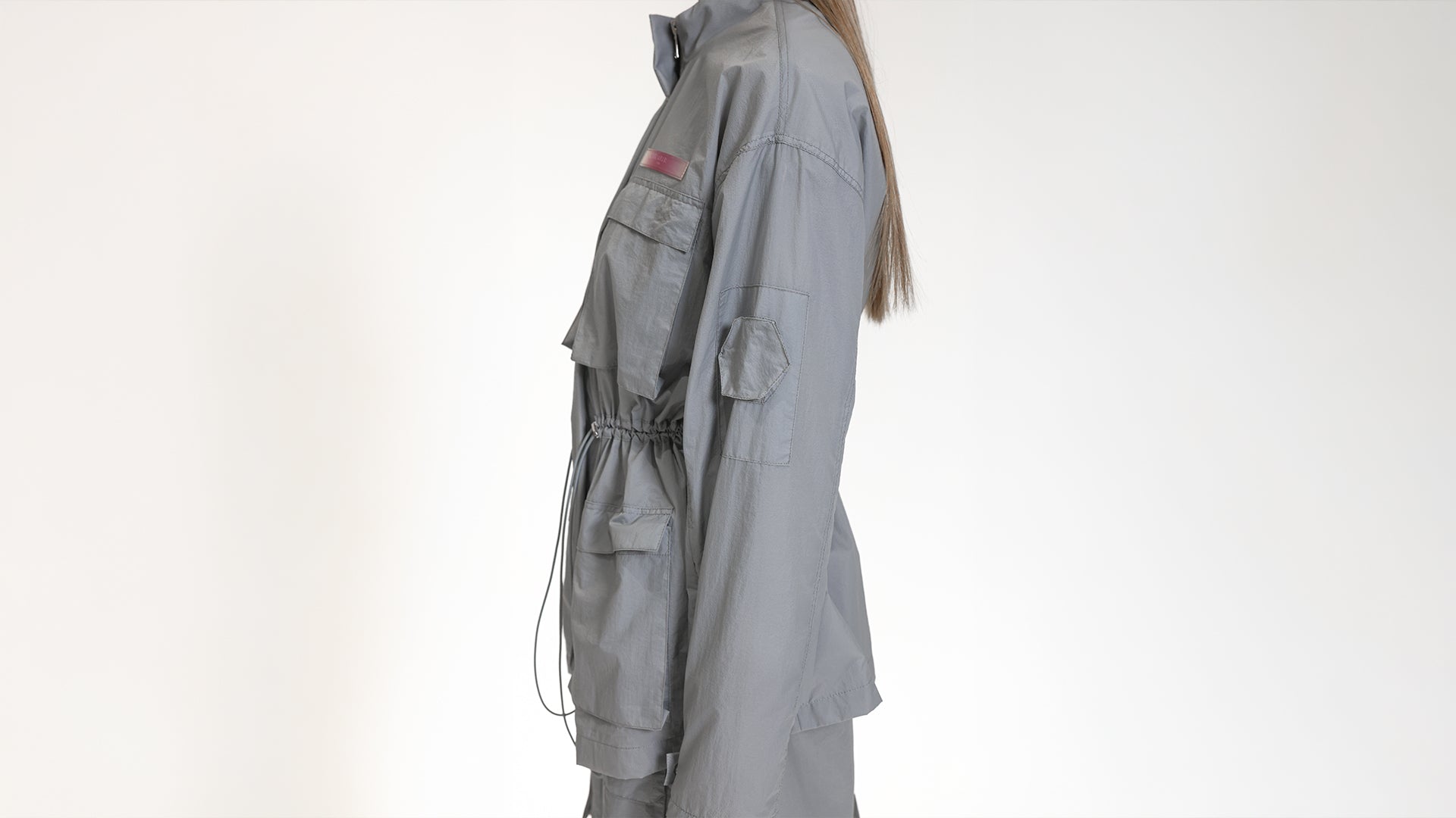 UTILITY DRAWSTRING FIELD JACKET