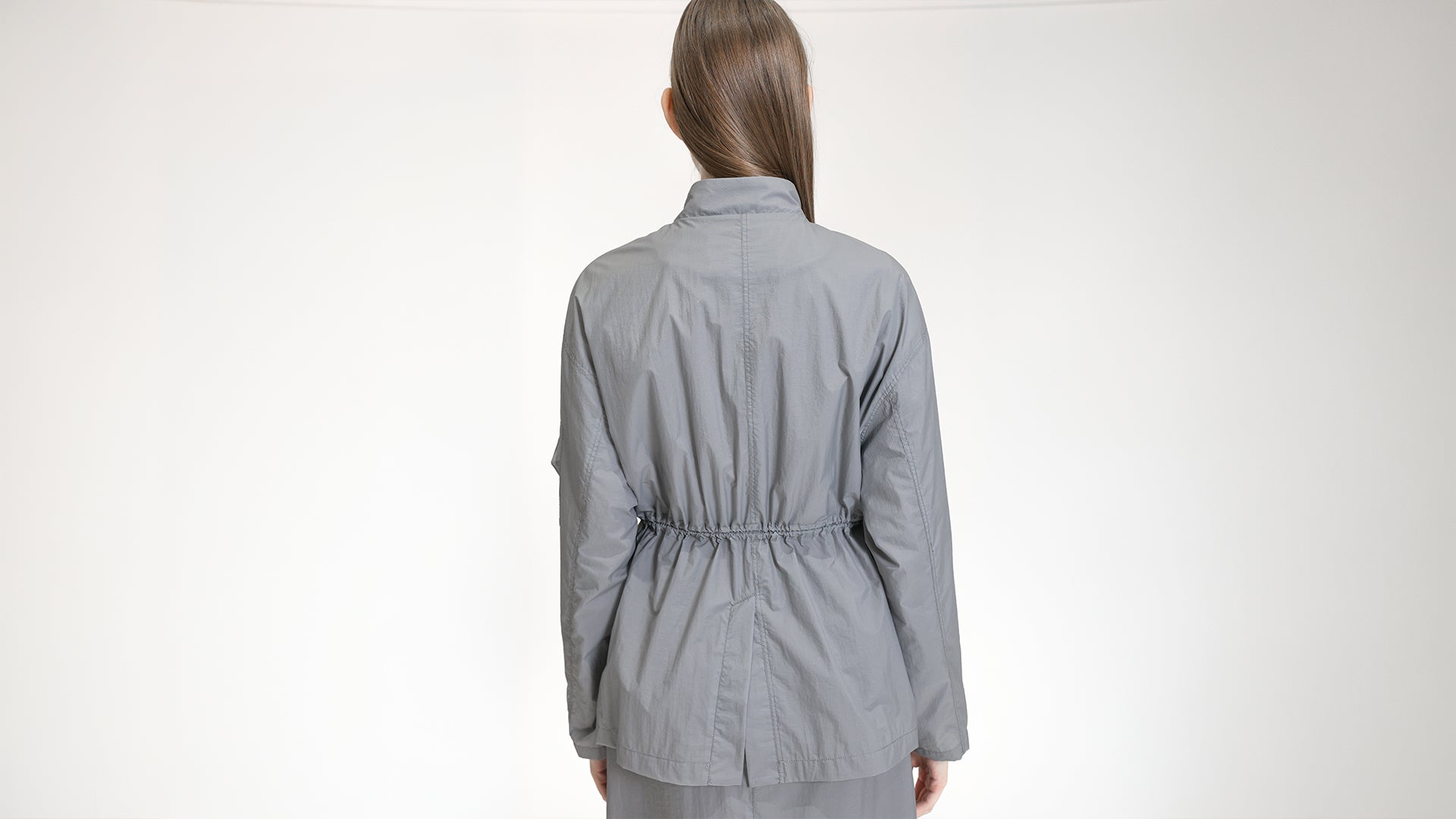 UTILITY DRAWSTRING FIELD JACKET