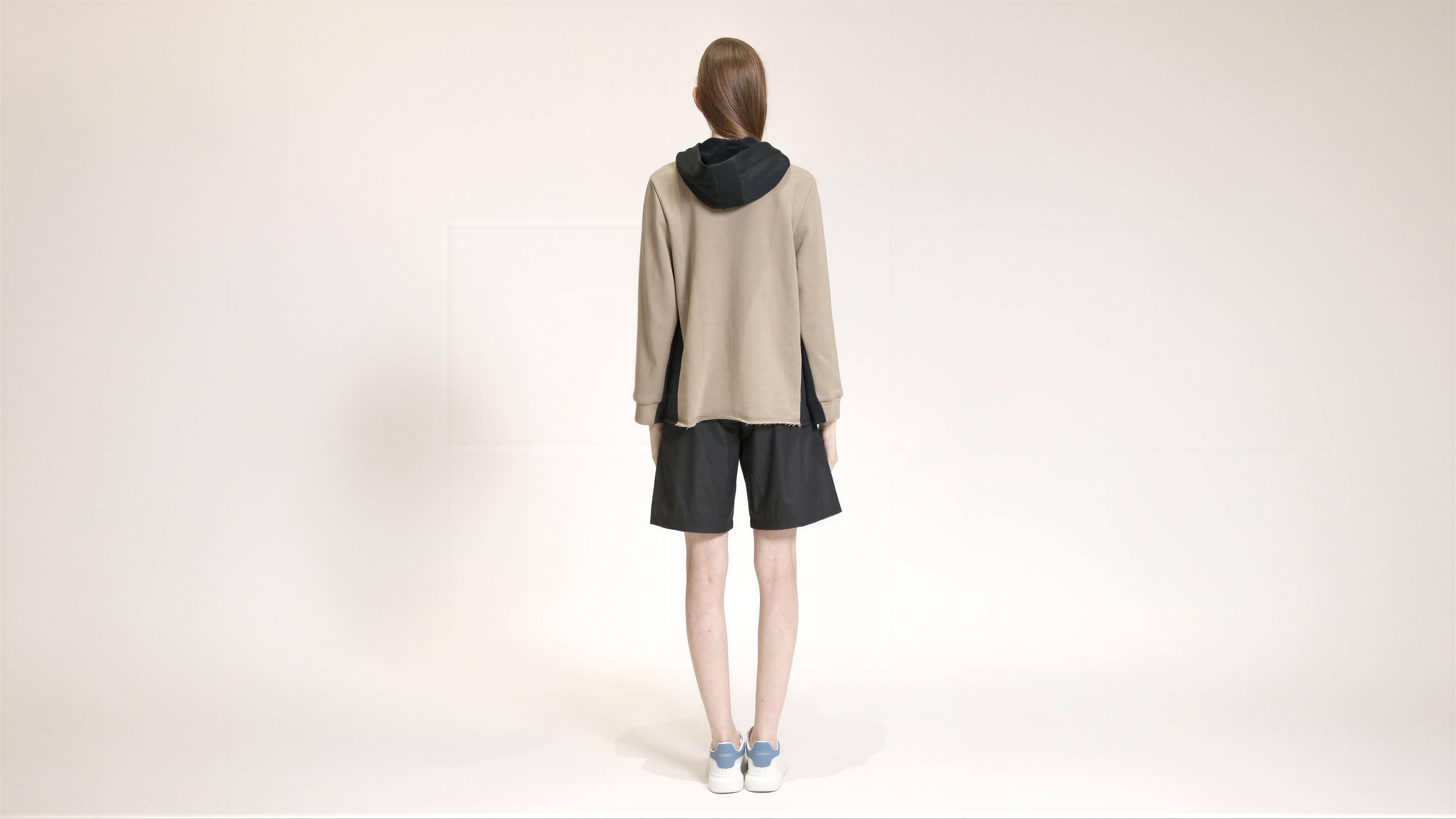 LINEN BROWN / WOOD BROWN / CREAM YELLOW OWL HOODIE