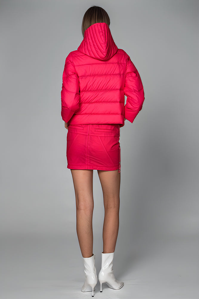 
                  
                    PEACH QUILTED CASUAL JACKET
                  
                