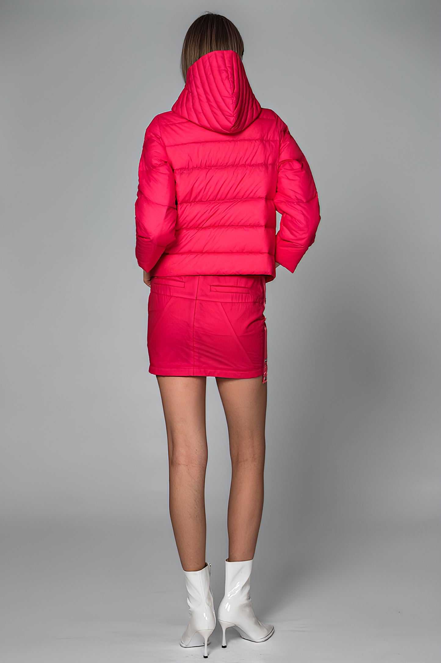 
                  
                    PEACH QUILTED CASUAL JACKET
                  
                