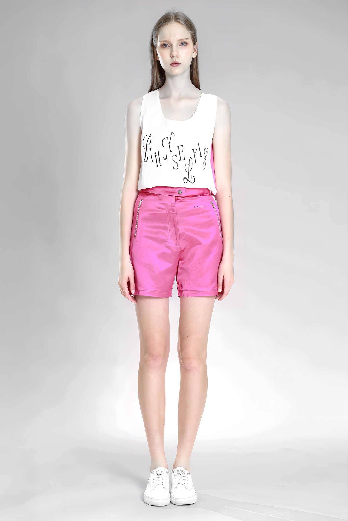 
                  
                    PEACOCK PINK / BLUE SAND-DYED LINEN SHORTS
                  
                