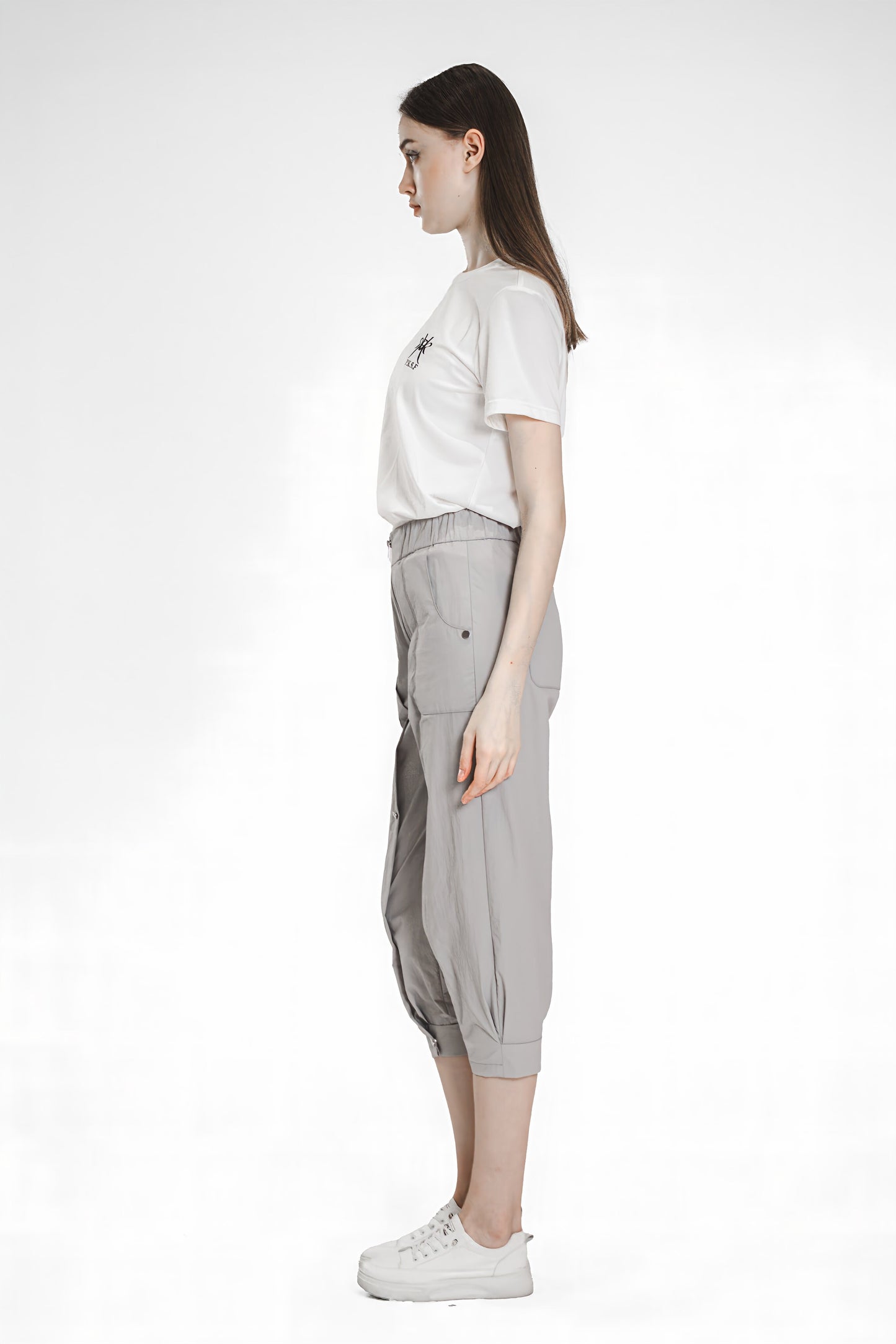 
                  
                    DESERT ROSE PINK / GLACIER GREY TRENCH COAT CROPPED PANTS
                  
                
