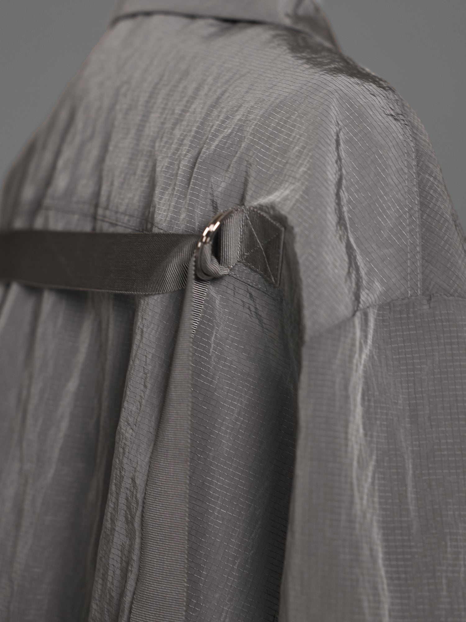COOL MIST GREY / WARM TAUPE TRENCH RELAXED JACKET