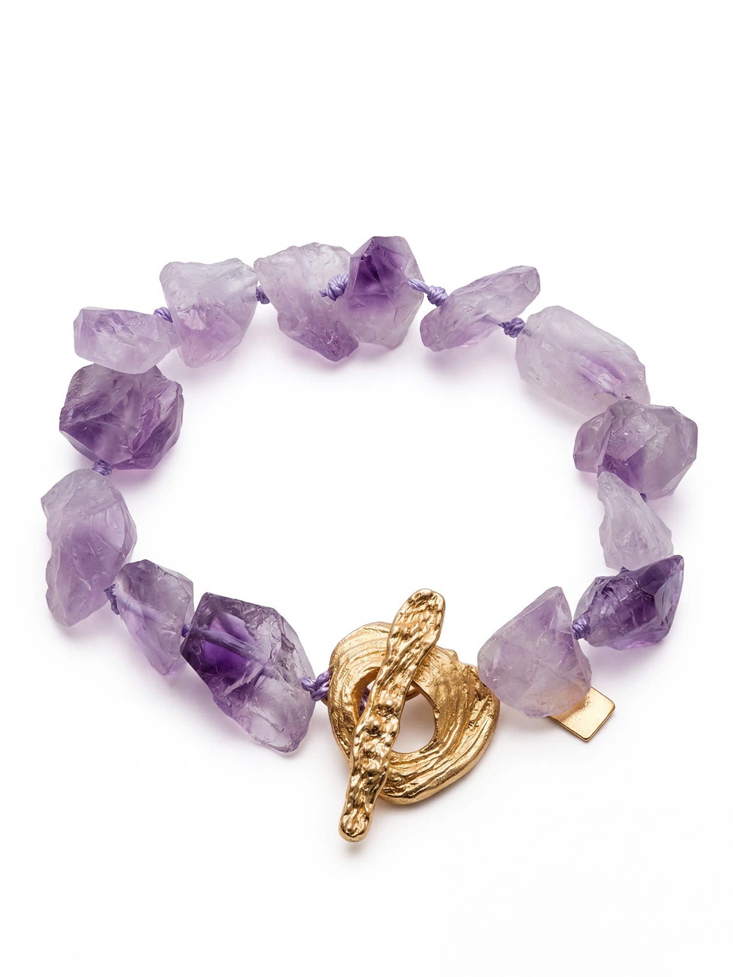AMETHYST ROCK KRESSIDA NECKLACE – LARGE