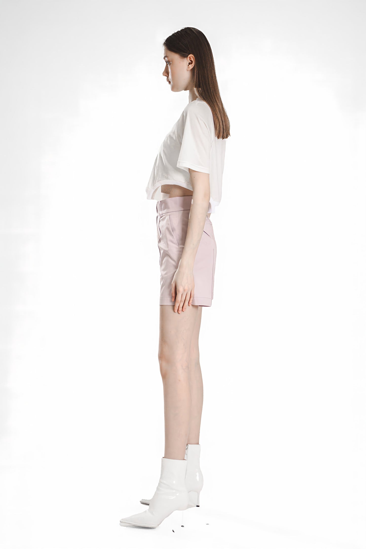 
                  
                    MIST BLUE / ORCHID ICE PURPLE HIGH-WAIST SHORTS
                  
                