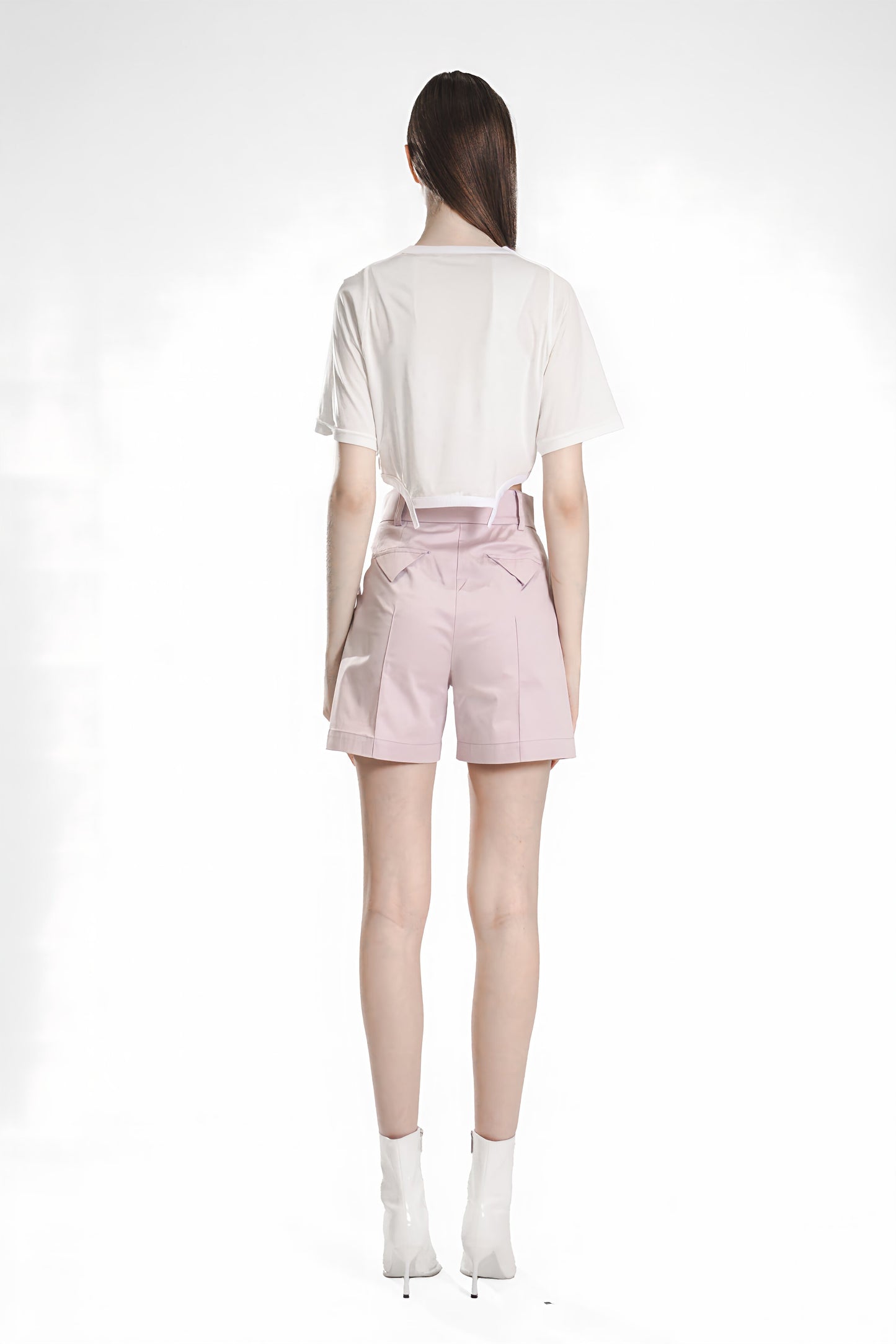 
                  
                    MIST BLUE / ORCHID ICE PURPLE HIGH-WAIST SHORTS
                  
                
