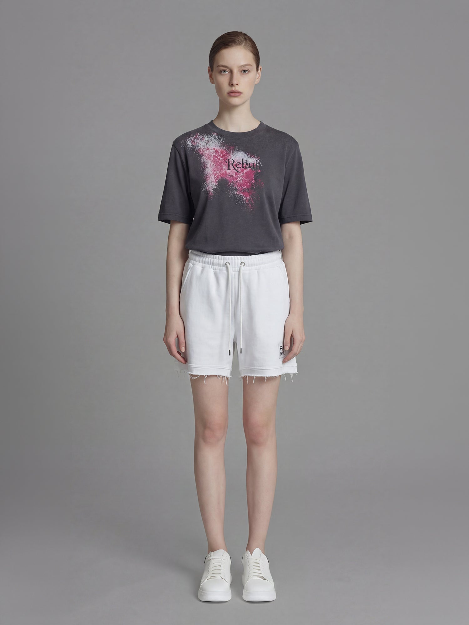 STARRY WHITE / MIDNIGHT BLUE / CLOUD BLUE RELAXED-FIT SHORTS