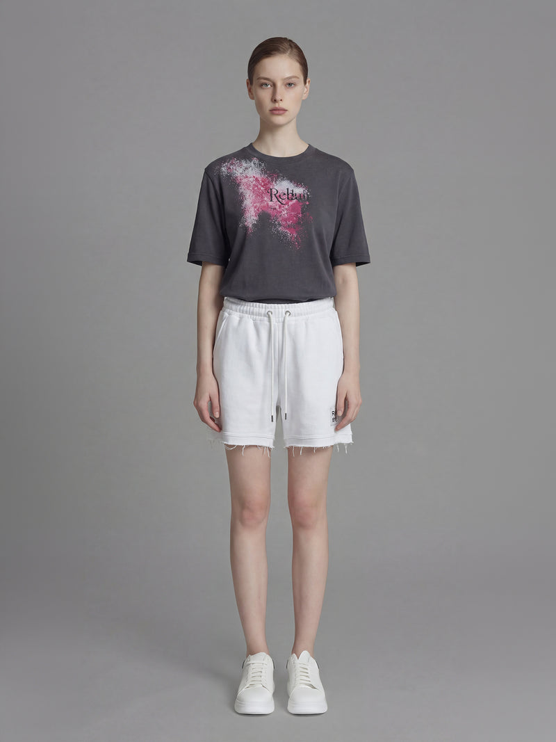 STARRY WHITE / MIDNIGHT BLUE / CLOUD BLUE RELAXED-FIT SHORTS