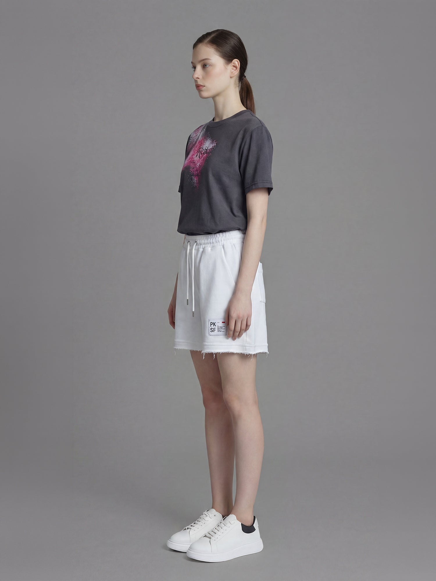 STARRY WHITE / MIDNIGHT BLUE / CLOUD BLUE RELAXED-FIT SHORTS