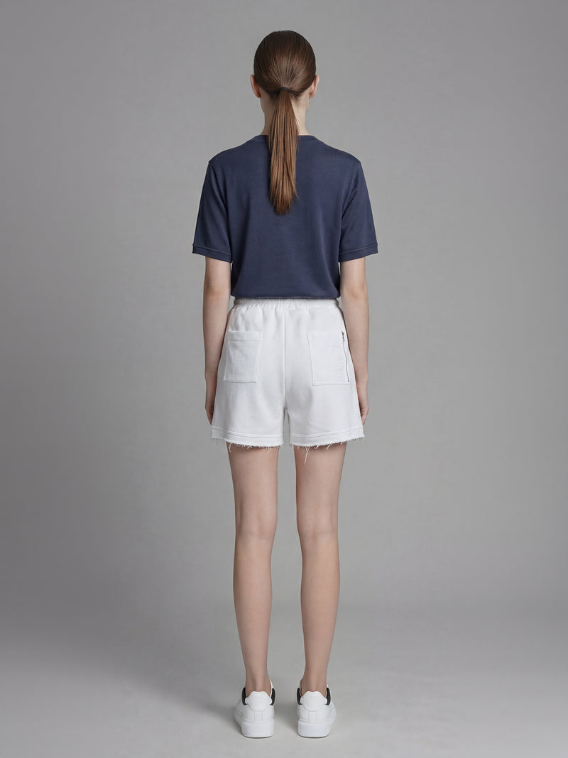 STARRY WHITE / MIDNIGHT BLUE / CLOUD BLUE RELAXED-FIT SHORTS