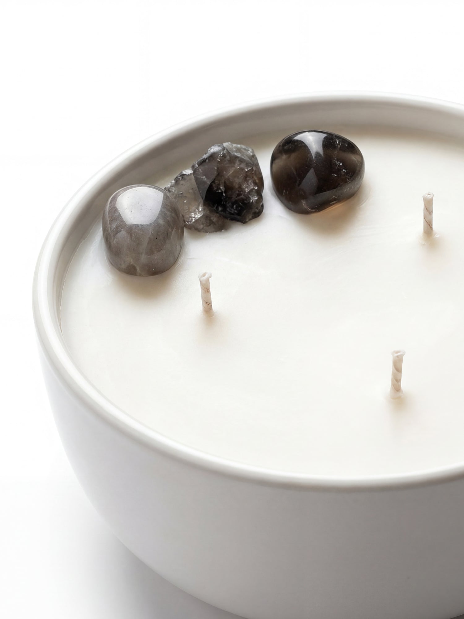 SMOKY QUARTZ SCENTED CANDLE