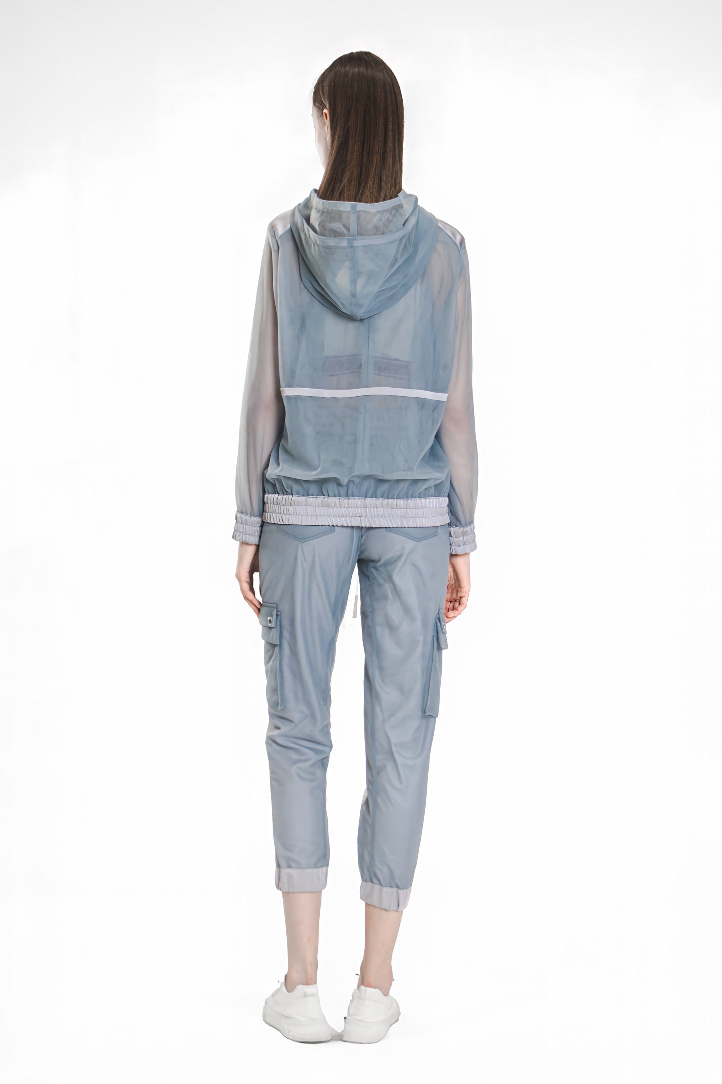 
                  
                    PINK/BLUE MESH PANEL HOODIE SWEATSHIRT
                  
                