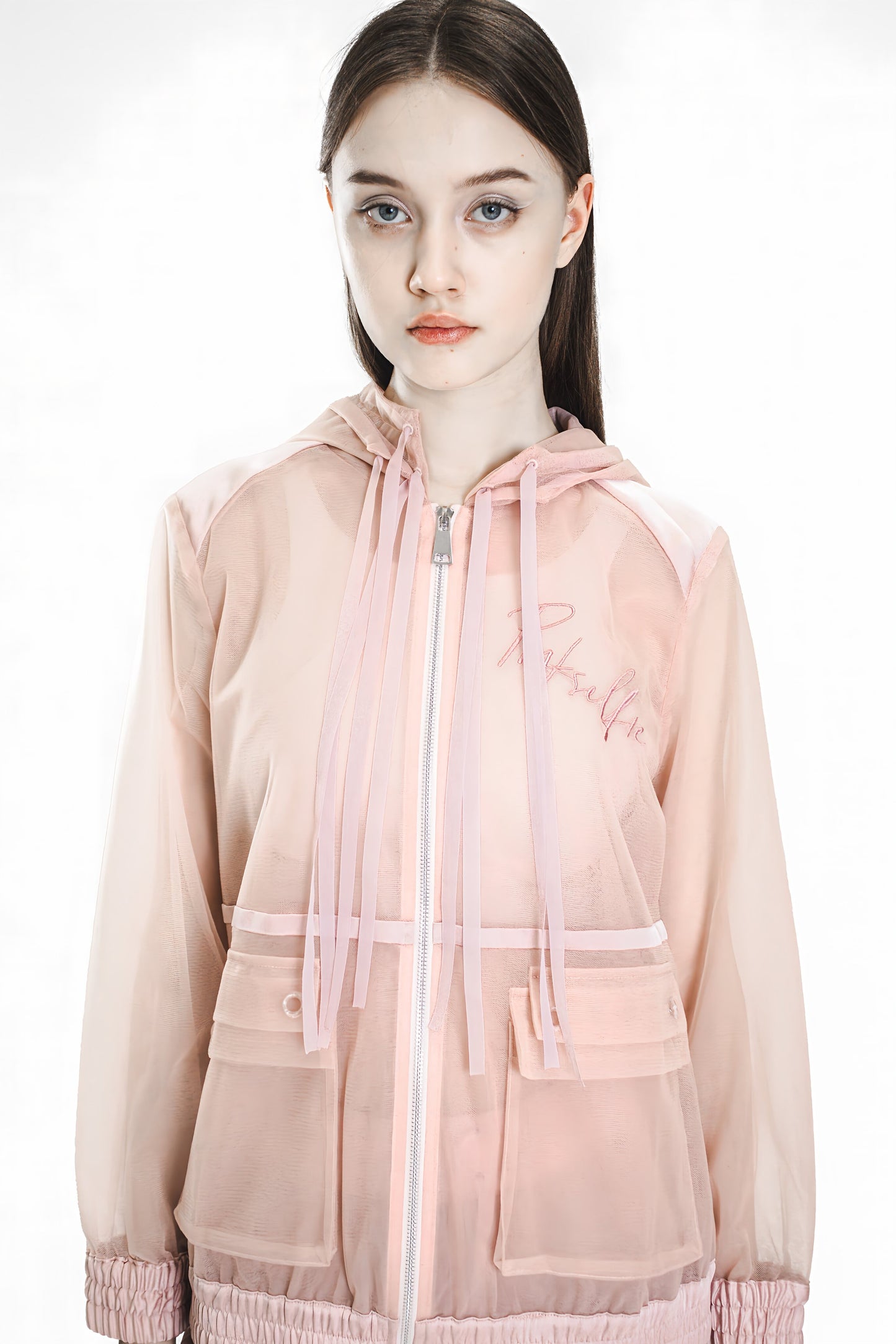 
                  
                    PINK/BLUE MESH PANEL HOODIE SWEATSHIRT
                  
                