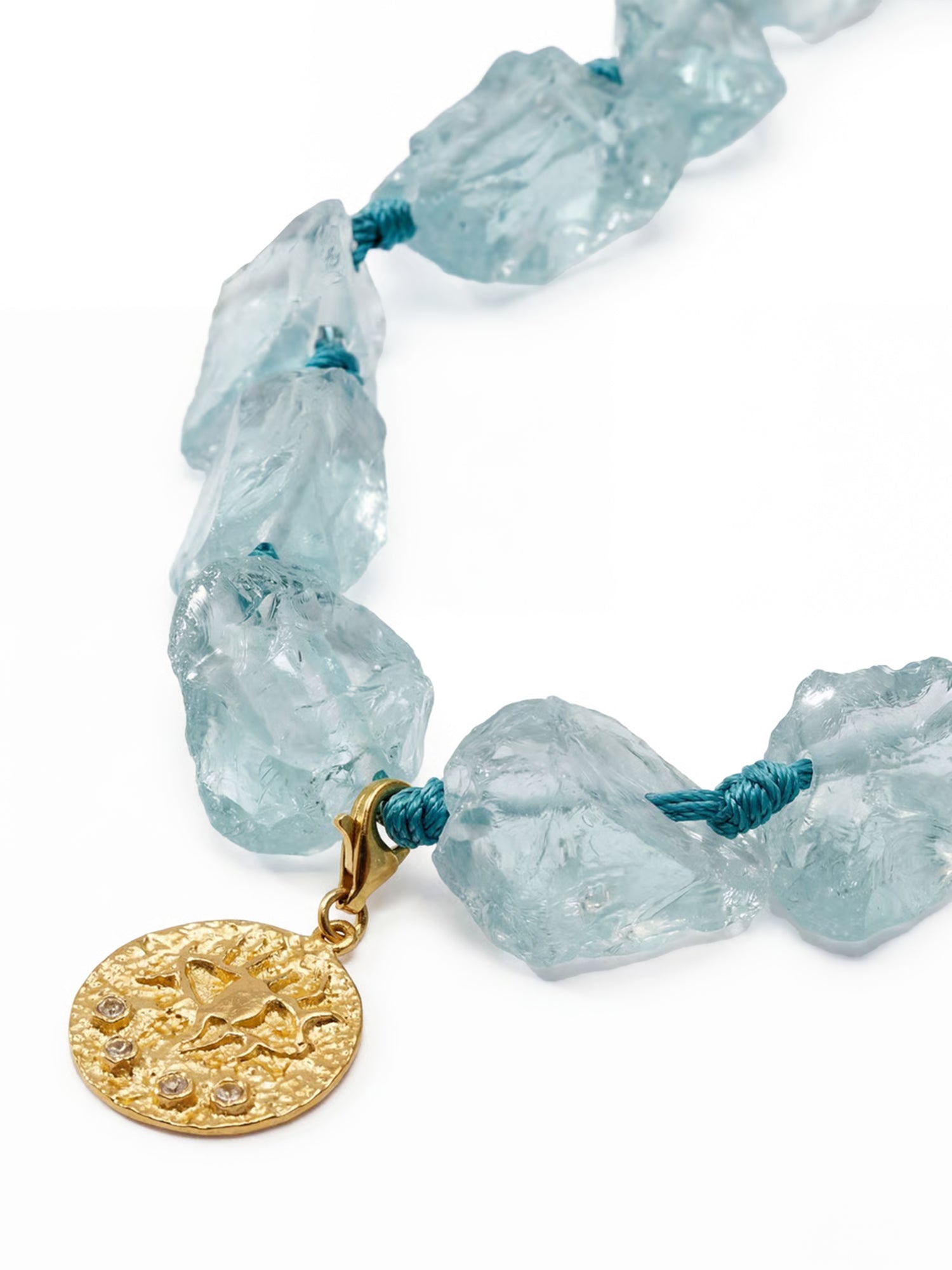 CELESTE QUARTZ KRESSIDA NECKLACE