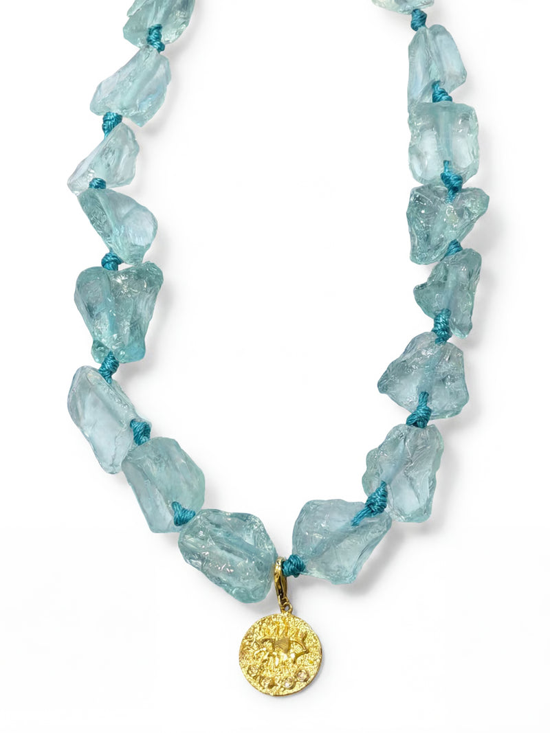 CELESTE QUARTZ KRESSIDA NECKLACE