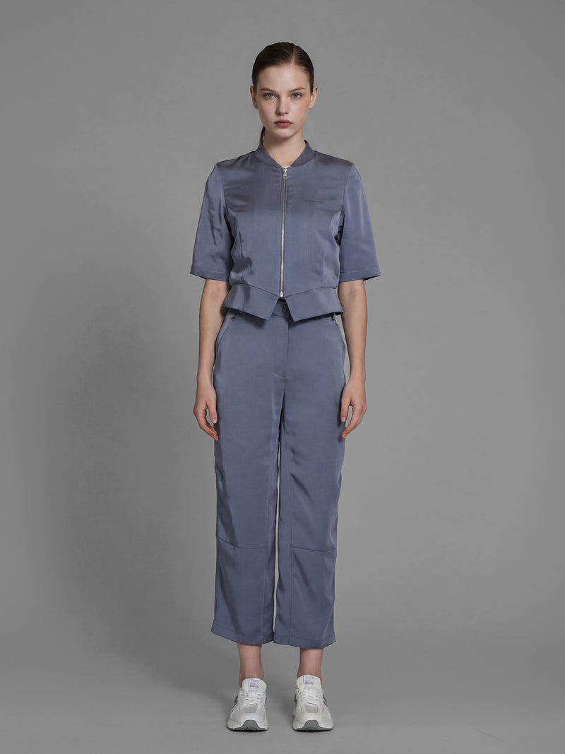 ICE SKY BLUE / COOL MIST GREY SATEEN PANTS