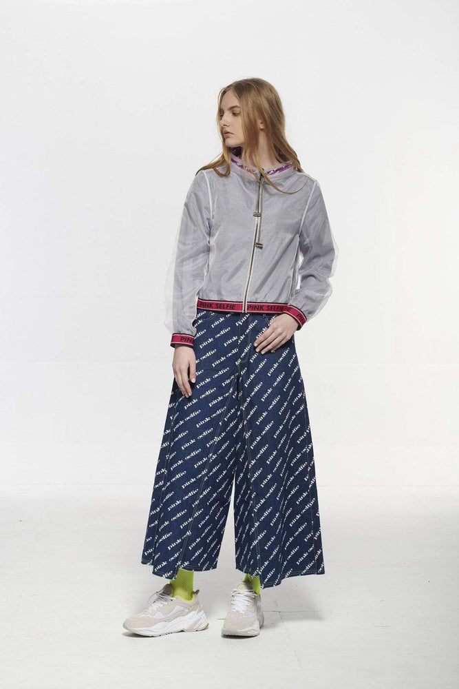 
                  
                    Pinkselfie  coat 淺灰網狀運動科技外套
                  
                