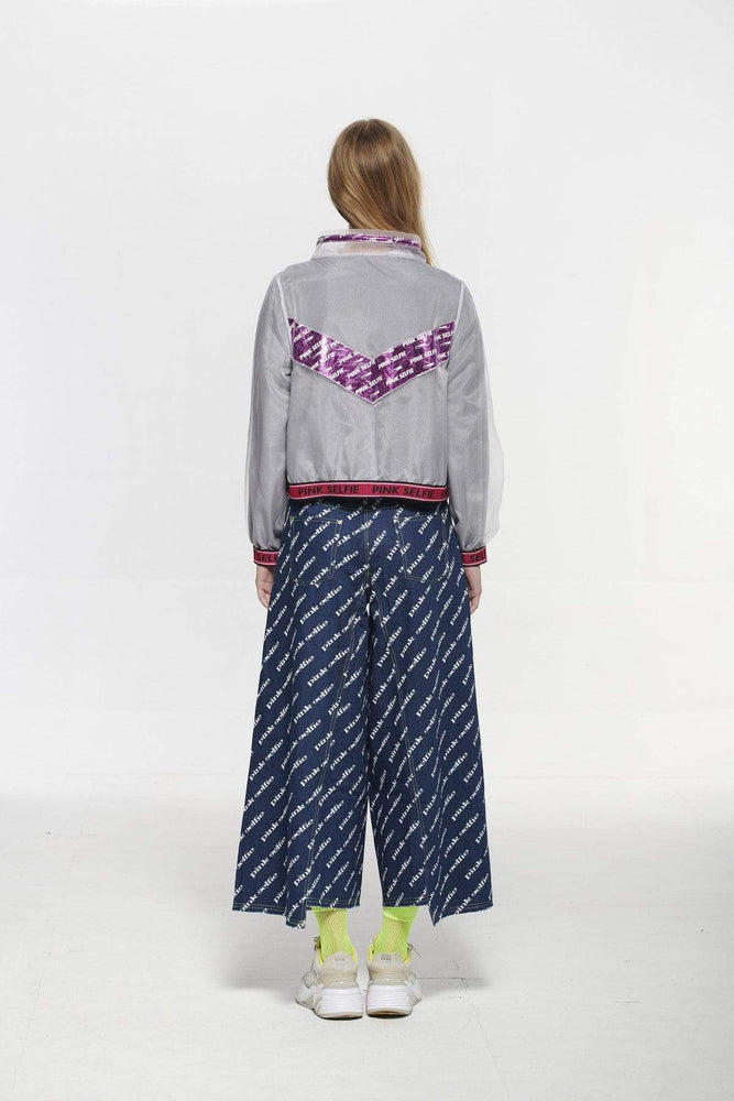 
                  
                    Pinkselfie  coat 淺灰網狀運動科技外套
                  
                