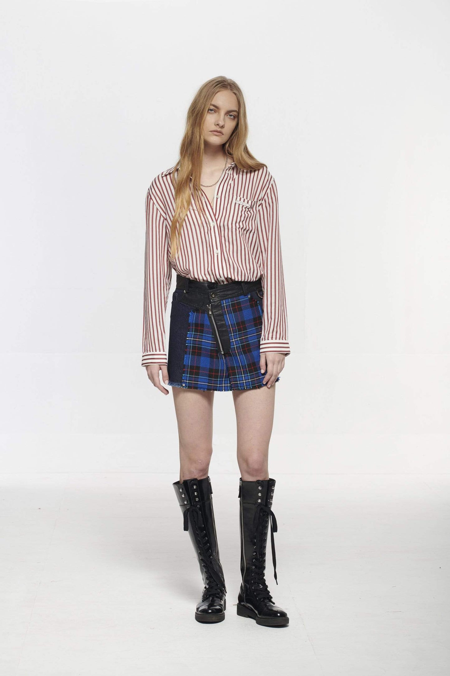 
                  
                    RED WHITE STRIPED LONG SLEEVE SHIRT
                  
                